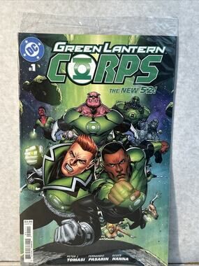 DC NEW 52 GREEN LANTERN CORPS #1 1ST PRINTING GUY GARNDER JOHN STEWART M7